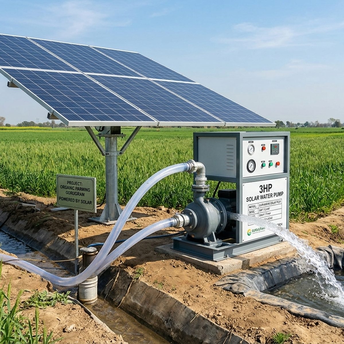 Solar Water Pump 3HP